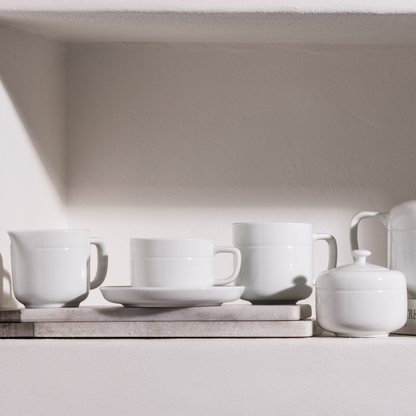 OMADA - Linea White Mug (Set of 4)