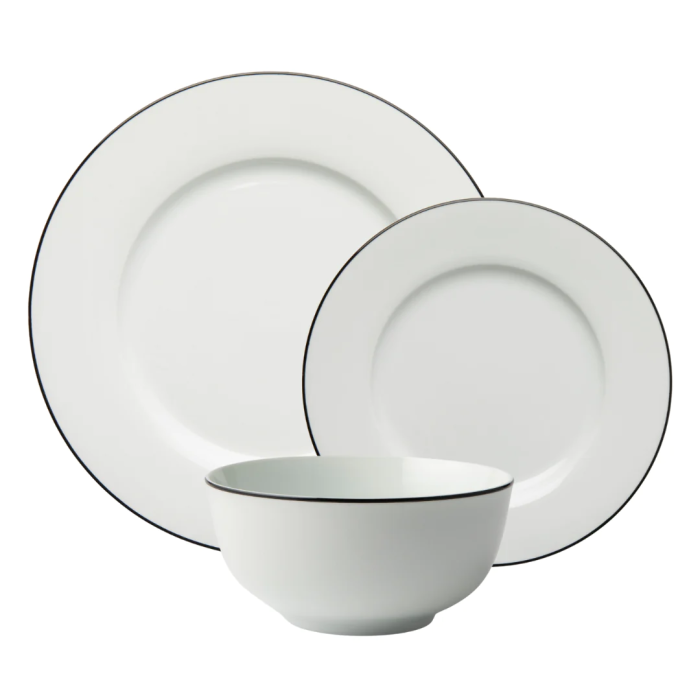 JENNA CLIFFORD - Premium Porcelain 12pce Dinner Set