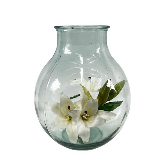 Aqua Clear Vase 36cm 12.5L