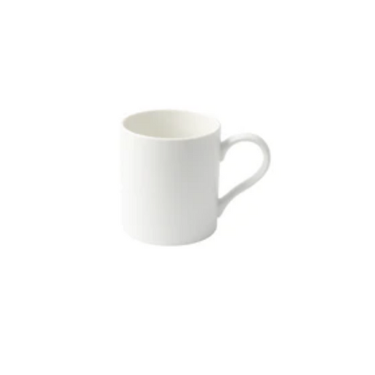 GALATEO - Semi-Matt Porcelain White Mug (Set of 6)
