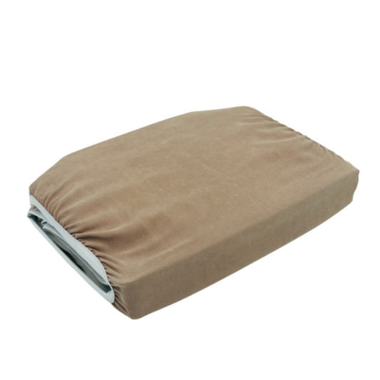 Simon Baker | Suede Bed Wrap Standard Length Taupe (Various Sizes)