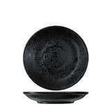 Nova Rain Black Saucer 14cm (Set of 6)
