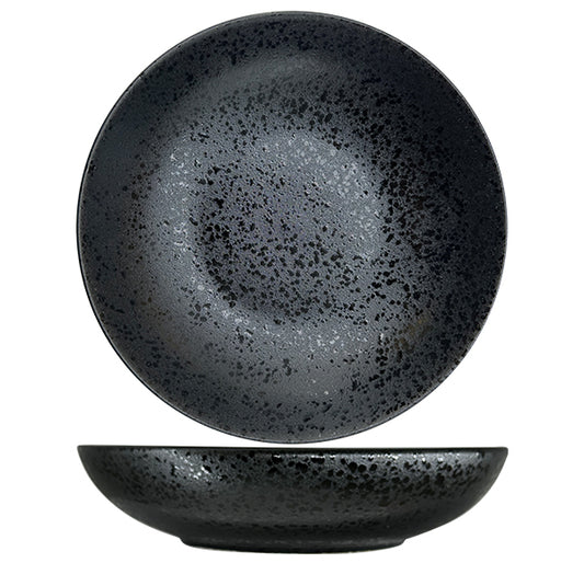 Nova Rain Black Coupe Bowl 24cm (Set of 3)