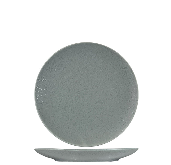 Nova Rain Grey Coupe Plate 17cm (Set of 6)