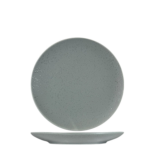 Nova Rain Grey Coupe Plate 17cm (Set of 6)