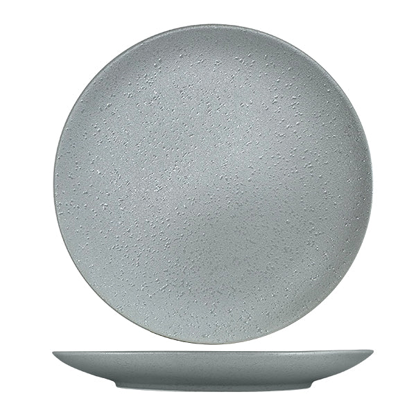 Nova Rain Grey Coupe Plate 26cm (Set of 4)