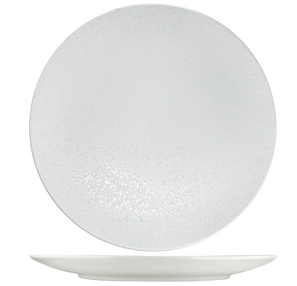 Nova Rain White Coupe Plate 30cm (Set of 3)
