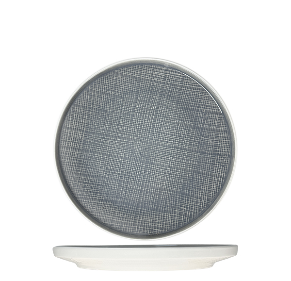 Nova Stitch Grey Apex Plate 21cm (Set of 4)