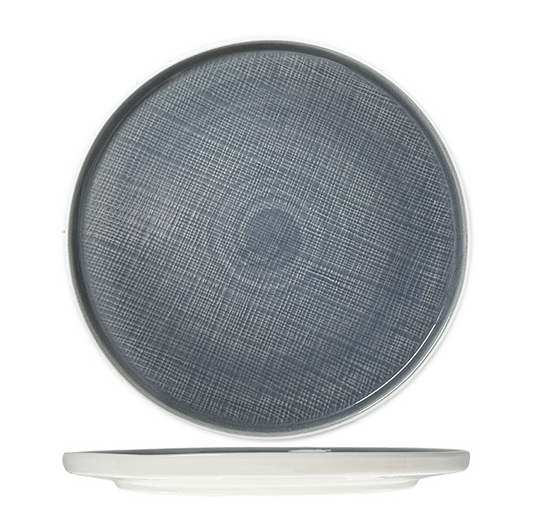 Nova Stitch Grey Apex Plate 26cm (Set of 6)