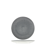 Nova Stitch Grey Coupe Plate 17cm (Set of 6)
