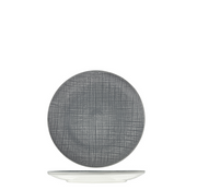 Nova Stitch Grey Coupe Plate 17cm (Set of 6)
