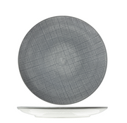Nova Stitch Grey Coupe Plate 26cm (Set of 4)