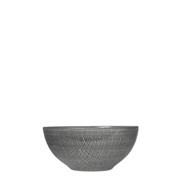 Nova Stitch Grey Rice Bowl 16cm (Set of 6)