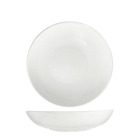 Nova Stitch White Coupe Bowl 19cm (Set of 6)