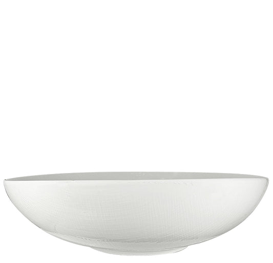 Nova Stitch White Coupe Bowl 30cm (Set of 2)