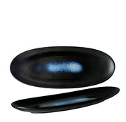 Nova Cosmic Blue Oval Plate 25.5cm × 10.5cm (Set of 6)