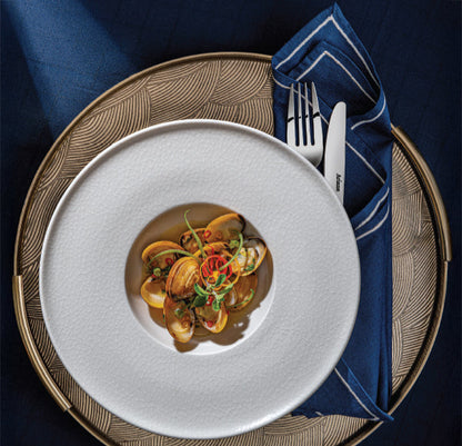 Ariane Crackle tableware lifestyle setting 1