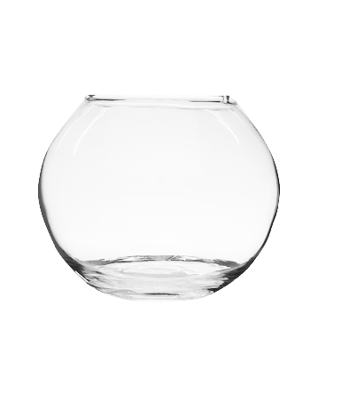FISH BOWL - Rolled Rim - 17cm(H) x 11cm(W) (3.8L) (Set of 2)