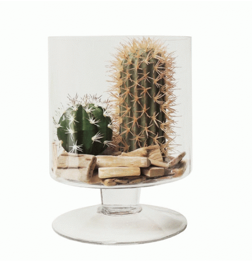 Footed CYLINDER 26cm(H) x 20cm(W)