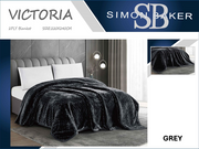 Simon Baker - 2PLY Blankets - Grey
