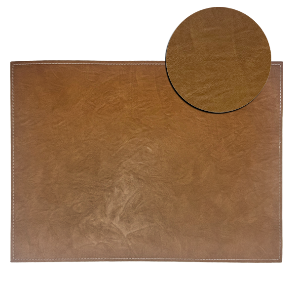 Tan Placemat 30x41cm with close-up surface detail