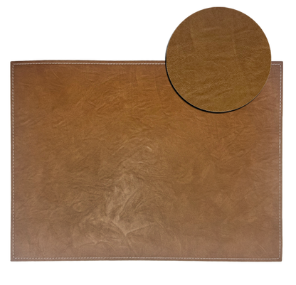Tan Placemat 30x41cm with close-up surface detail