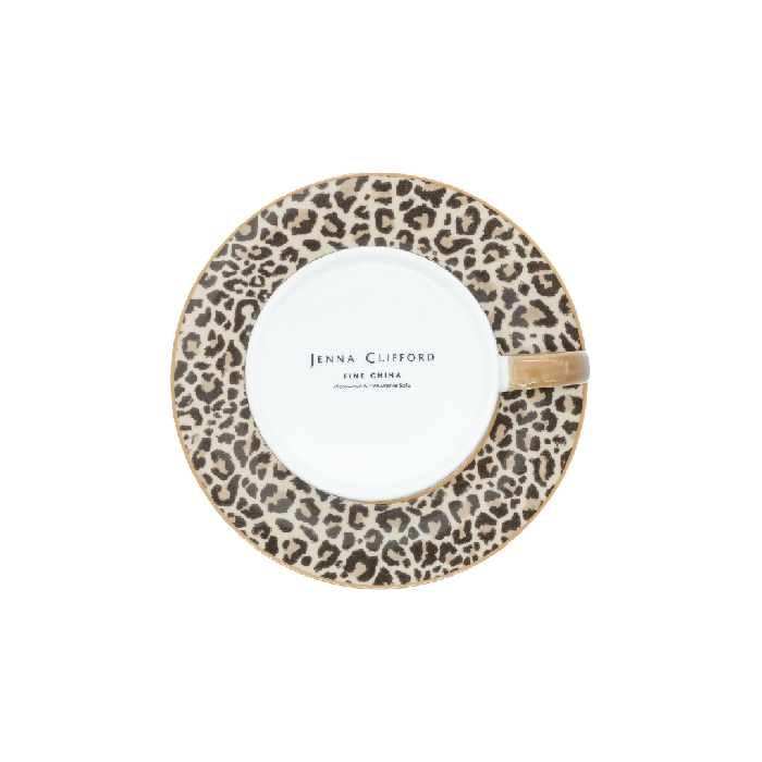 JENNA CLIFFORD - Wild Bloom Cup & Saucer Set of 4