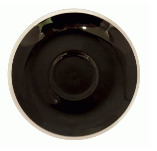 NOVA Style Black Saucer 14cm - for 260ml Cup (Set of 6)