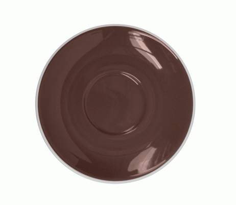 NOVA Style Brown Saucer 15cm - for 300ml Cup (Set of 6)