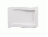 Nova Style Wave Rim Plate 33 x 22 cm (Set of 6)