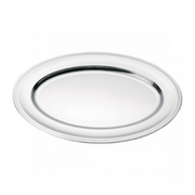Oval Platter Stainless Steel 40cm