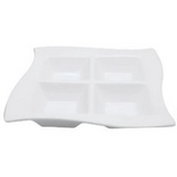 Platter | 4 Division Style Square Wave Plate 21 cm
