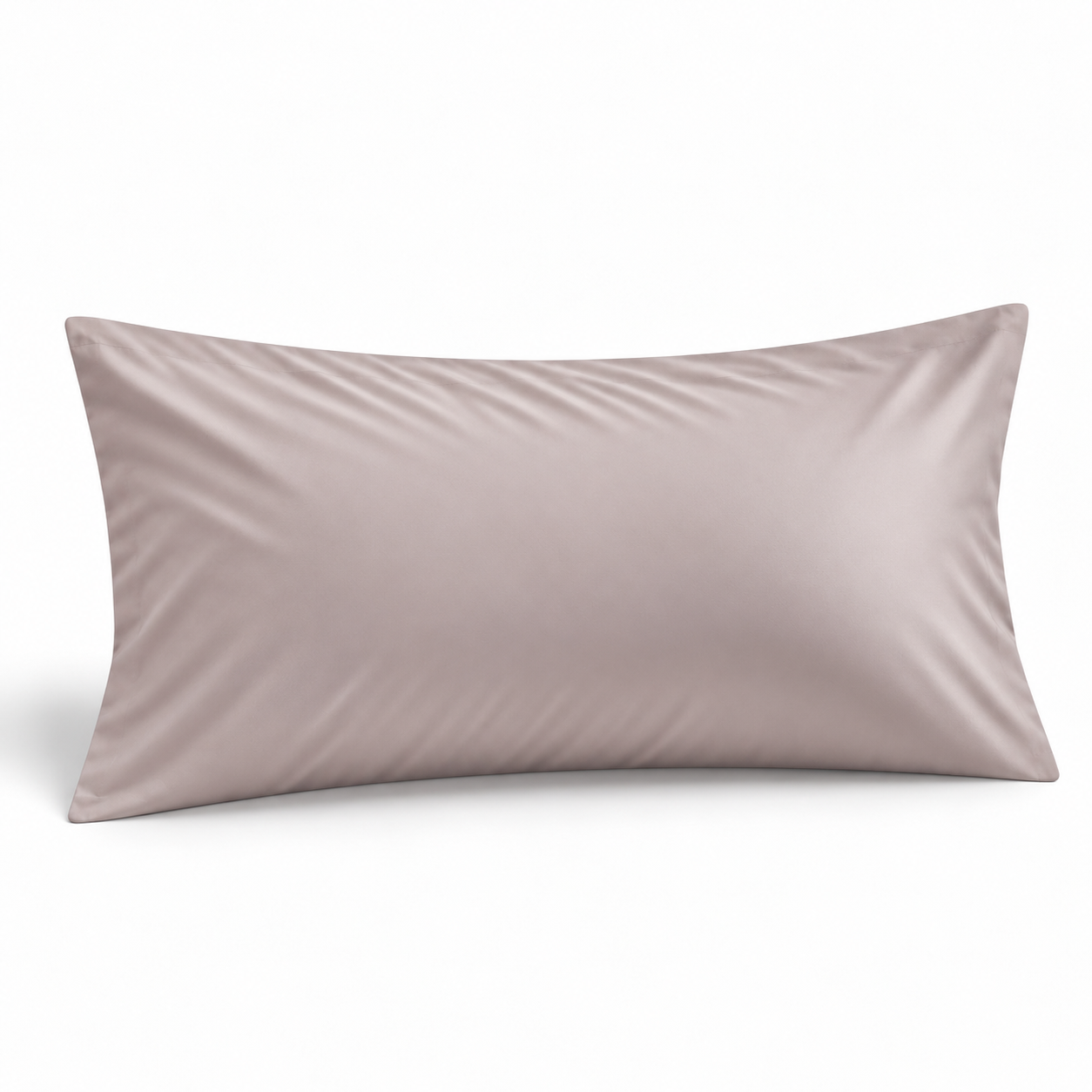 Simon Baker 300TC 100% Egyptian cotton plain standard (pair) pillowcase in Cashmere, 45cm x 70cm