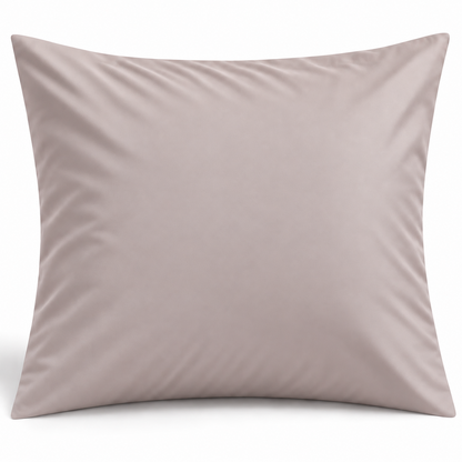 Simon Baker 300TC 100% Egyptian cotton plain continental (1 piece) pillowcase in Cashmere, 80cm x 80cm