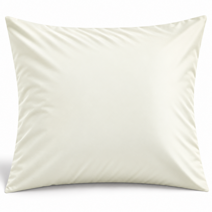 Simon Baker 300TC 100% Egyptian cotton plain continental (1 piece) pillowcase in Cream, 80cm x 80cm