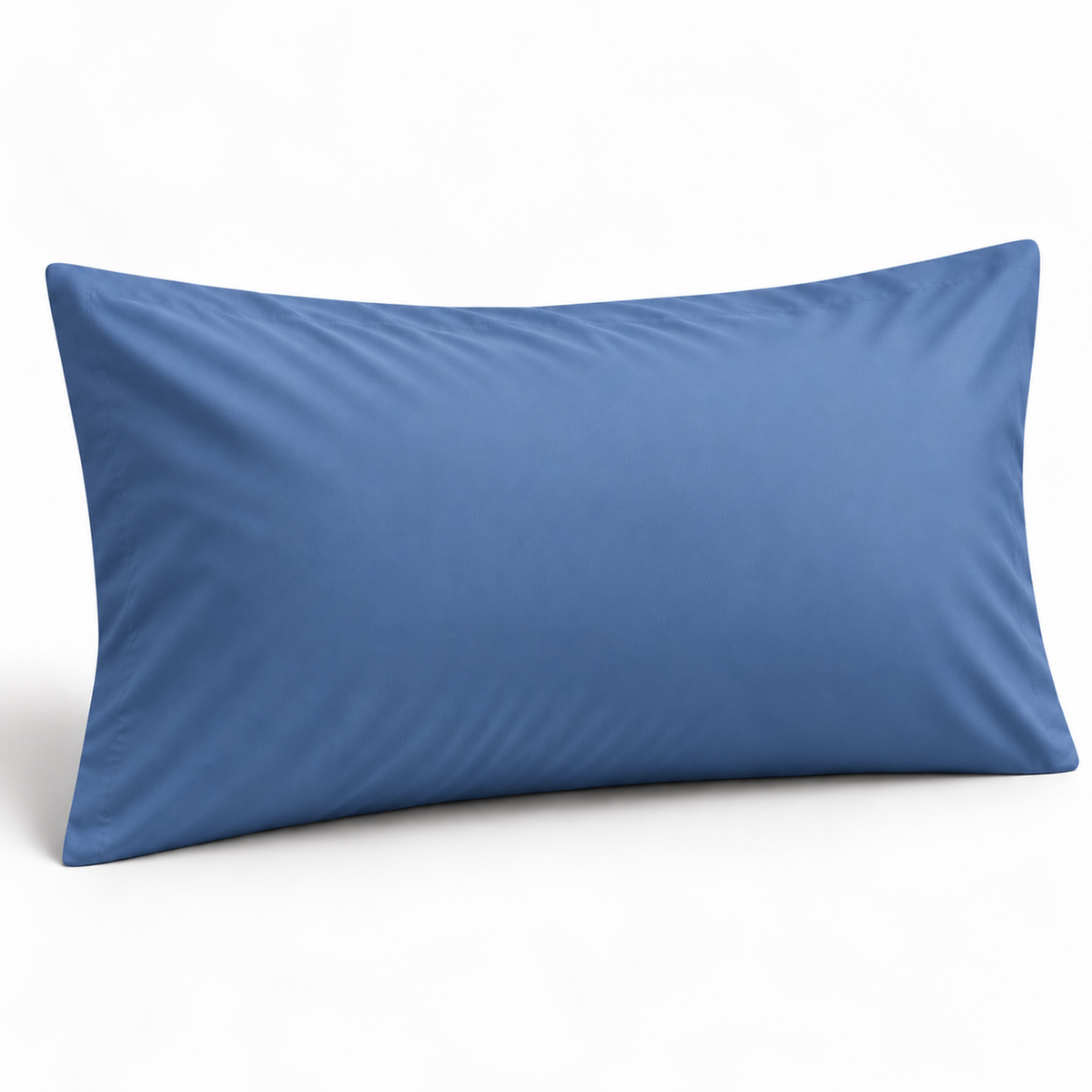 Simon Baker 300TC 100% Egyptian cotton plain king (pair) pillowcase in French Blue, 50cm x 90cm