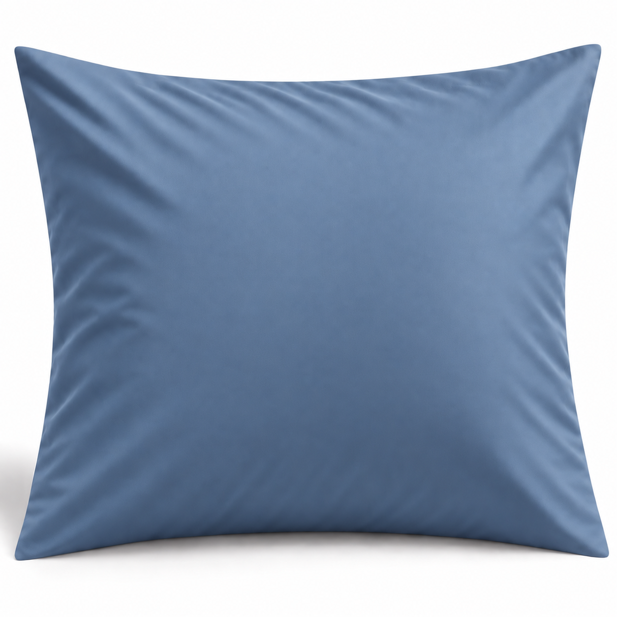 Simon Baker 300TC 100% Egyptian cotton plain continental (1 piece) pillowcase in French Blue, 80cm x 80cm