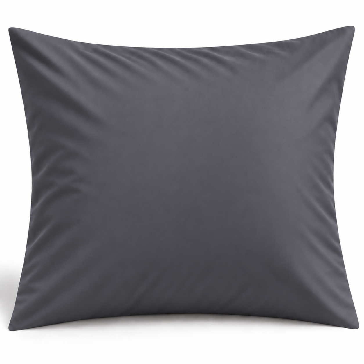 Simon Baker 300TC 100% Egyptian cotton plain continental (1 piece) pillowcase in Grey, 80cm x 80cm