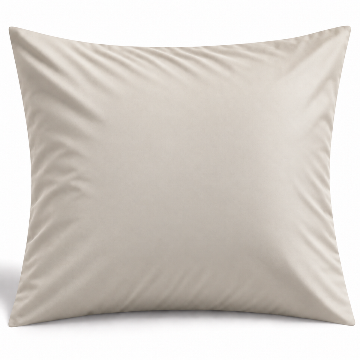 Simon Baker 300TC 100% Egyptian cotton plain continental (1 piece) pillowcase in Natural, 80cm x 80cm