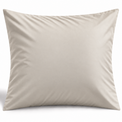 Simon Baker 300TC 100% Egyptian cotton plain continental (1 piece) pillowcase in Natural, 80cm x 80cm