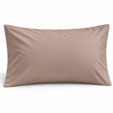 Simon Baker 300TC 100% Egyptian cotton plain king (pair) pillowcase in Stone, 50cm x 90cm