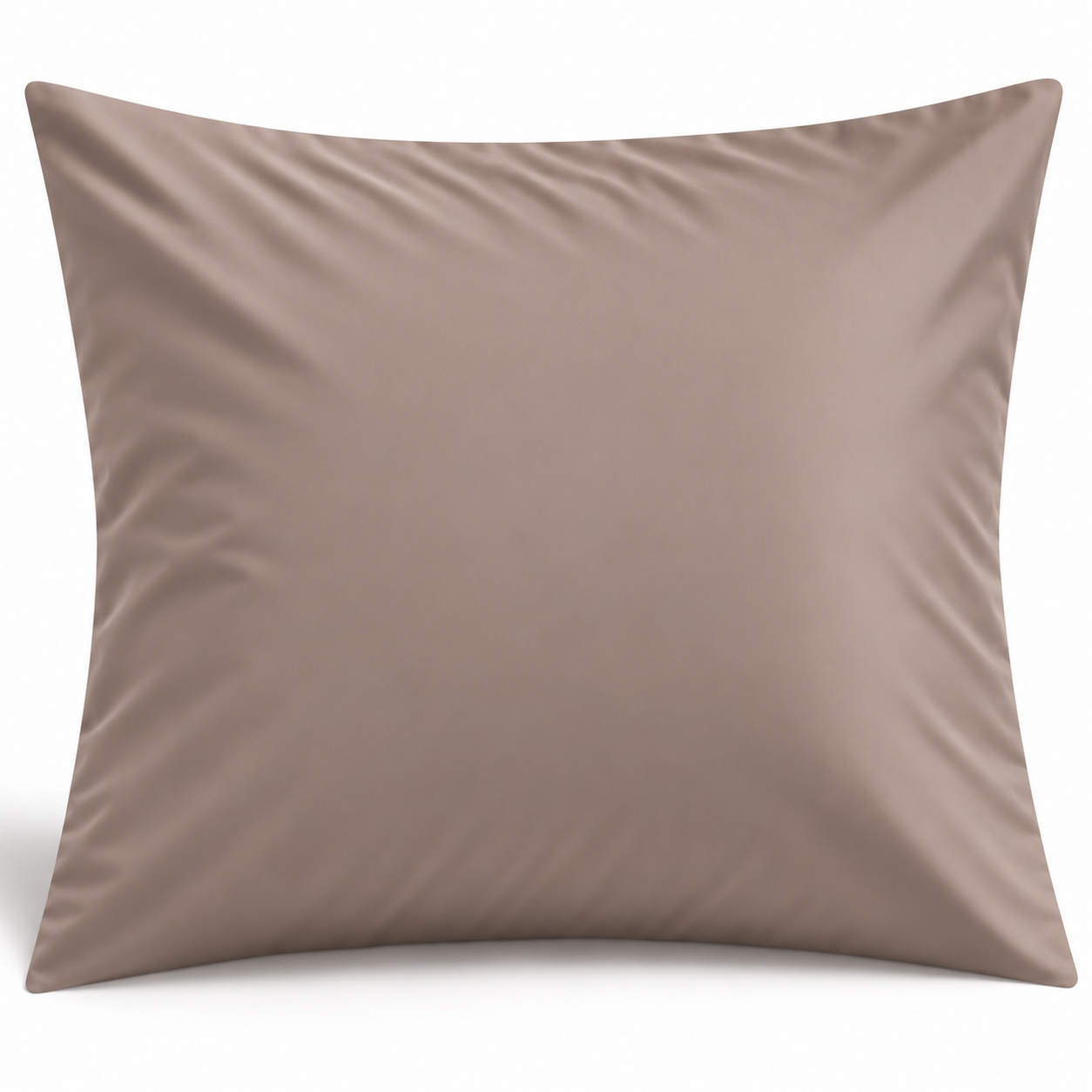 Simon Baker 300TC 100% Egyptian cotton plain continental (1 piece) pillowcase in Stone, 80cm x 80cm