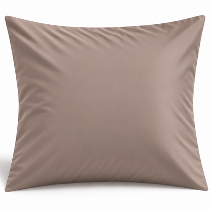 Simon Baker 300TC 100% Egyptian cotton plain continental (1 piece) pillowcase in Stone, 80cm x 80cm