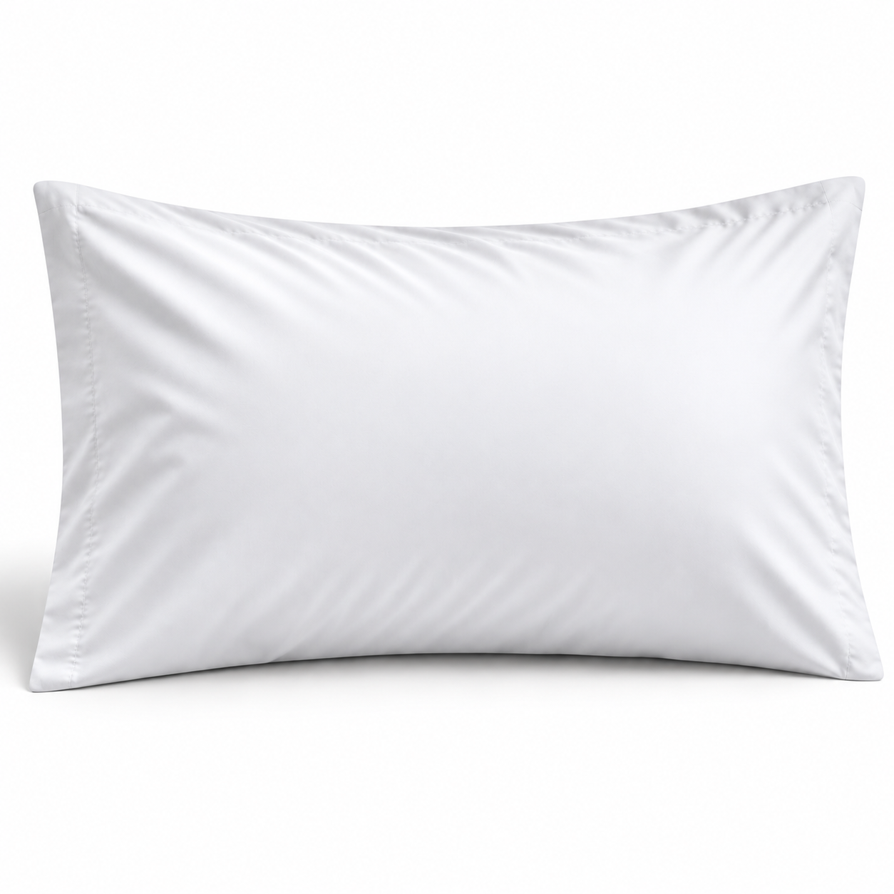 Simon Baker 300TC 100% Egyptian cotton plain king (pair) pillowcase in White, 50cm x 90cm