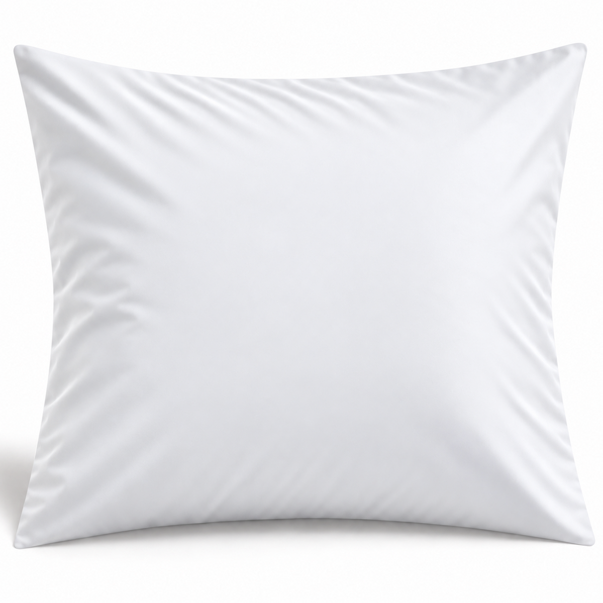 Simon Baker 300TC 100% Egyptian cotton plain continental (1 piece) pillowcase in White, 80cm x 80cm