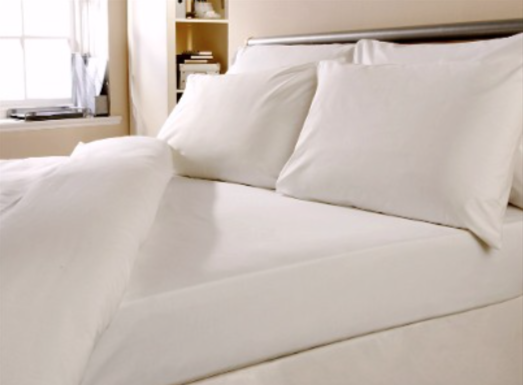 Simon Baker | 600 TC 100% Egyptian Cotton Flat Sheet XL - White