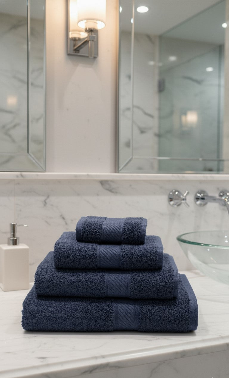 Simon Baker - Hotel Collection 100% Cotton Hand Towels (Various Colours) - 50cm x 90cm