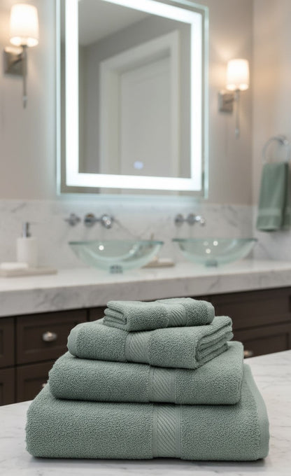 Simon Baker - Hotel Collection 100% Cotton Hand Towels (Various Colours) - 50cm x 90cm