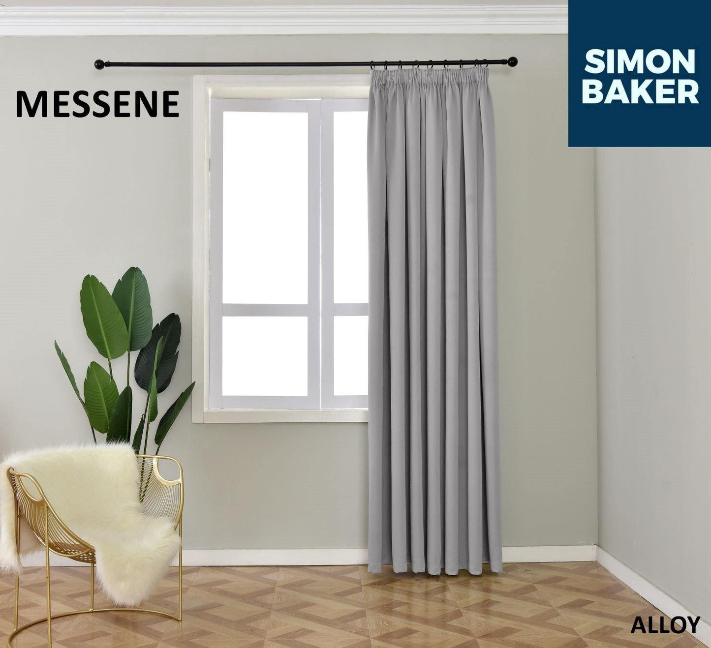 Simon Baker | Messene Tape Alloy Curtain
