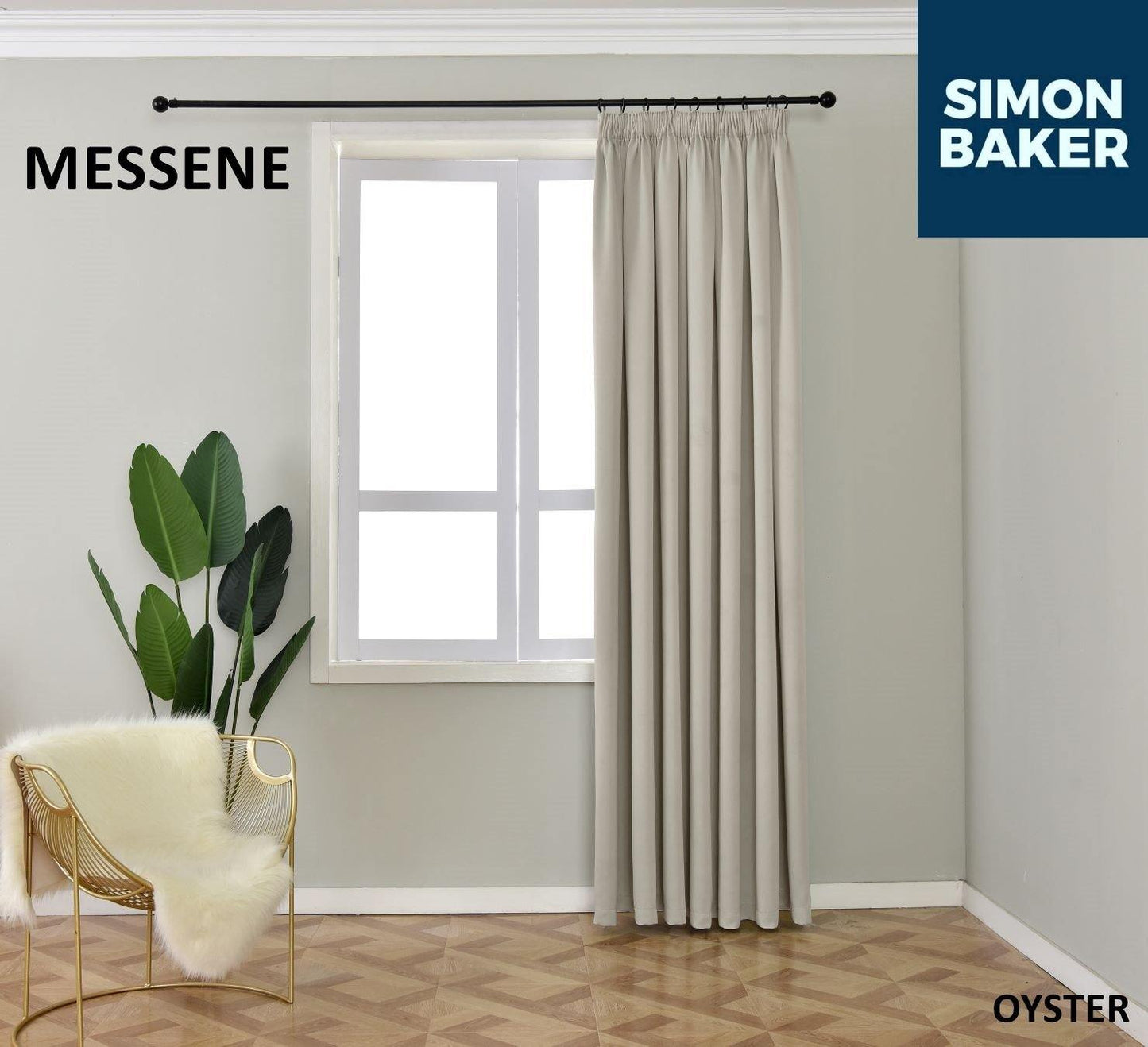 Simon Baker | Messene Tape Oyster Curtain